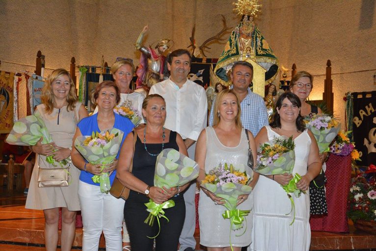 Representantes municipales en la ofrenda a Sant Jaume