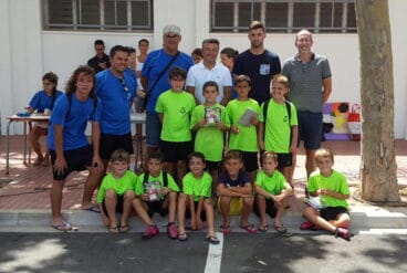 Sivera junto a organizadores y autoridades