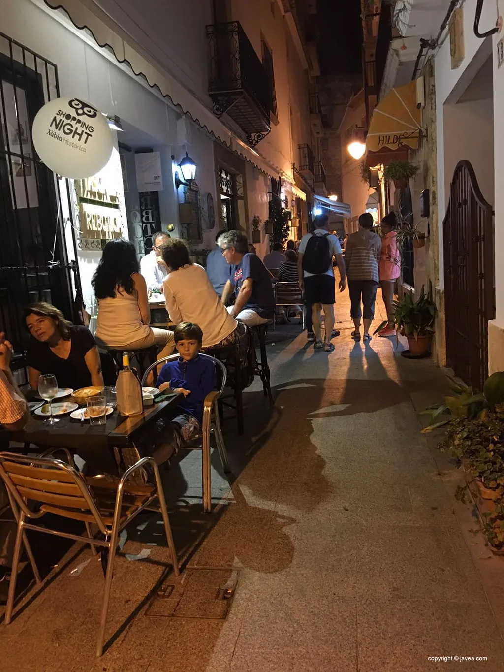 Gran ambiente en la Shopping Night
