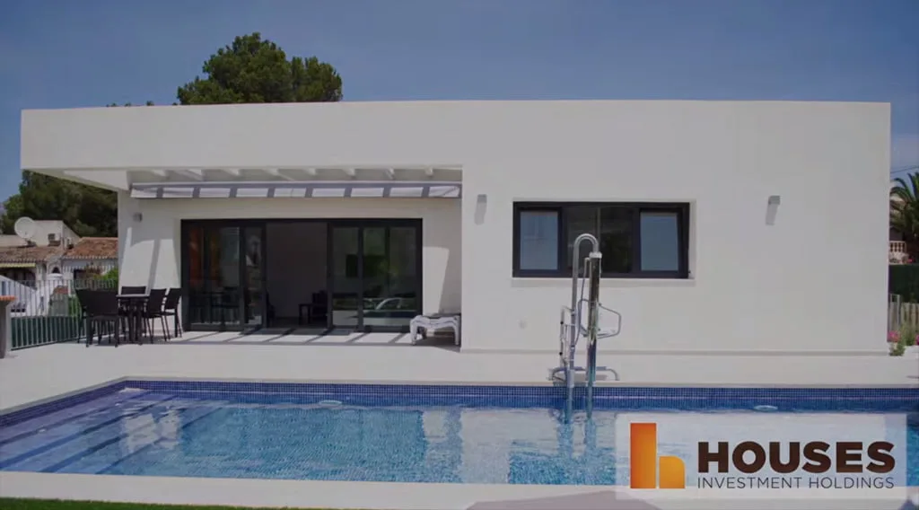 Fachada de la casa Javea Houses