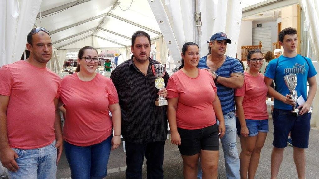 José Remolar junto a Antonio Granero y Fausto Castellá