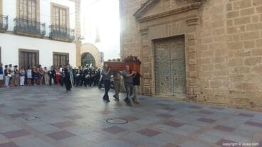 Llegada a la Iglesia