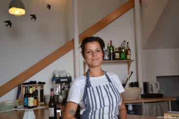 La gerente de Volta i Volta, Margherita