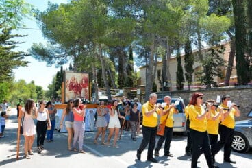 Momento de la procesión