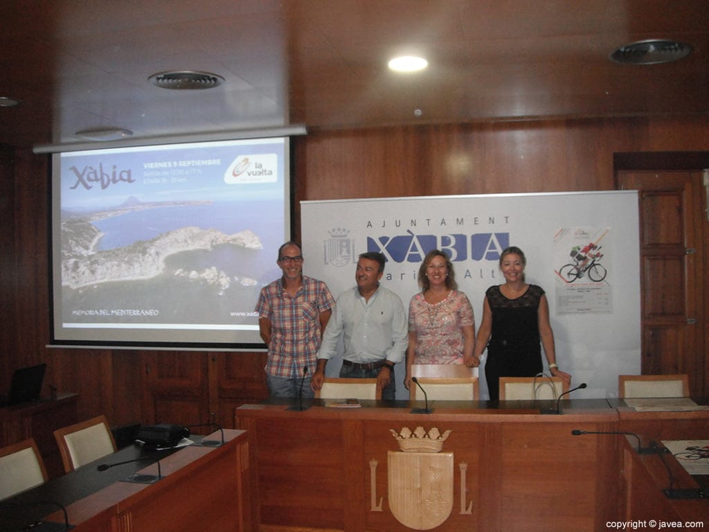 Preparación de todos los dispositivos de la vuelta