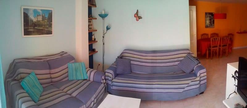 Salón de la casa en alquiler CasaNova Villas