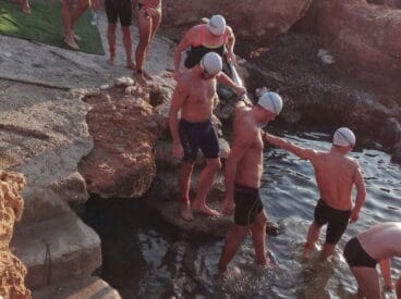 Accediendo al mar