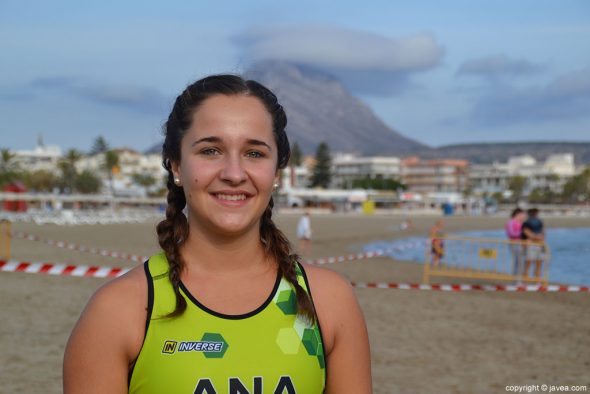Ana Bisquert paarticipó en el Trixàbia en la categoría sprint