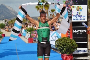 Andrés Alfaro fue el mejor en el triatlón Sprint