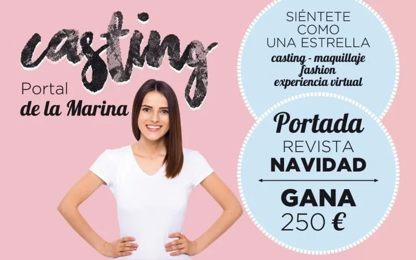 Casting para modelo de revista