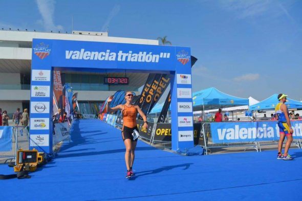 Cristina Roselló a Valencia Triathlon
