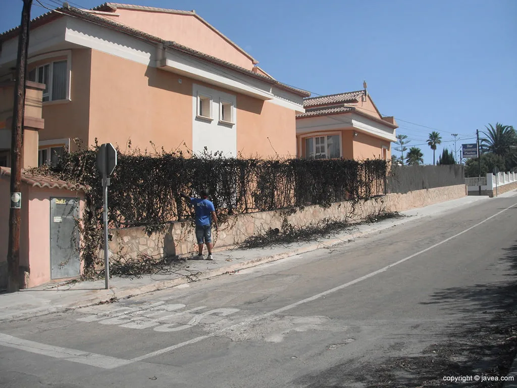 el hotel sólo fue afectado en el margen