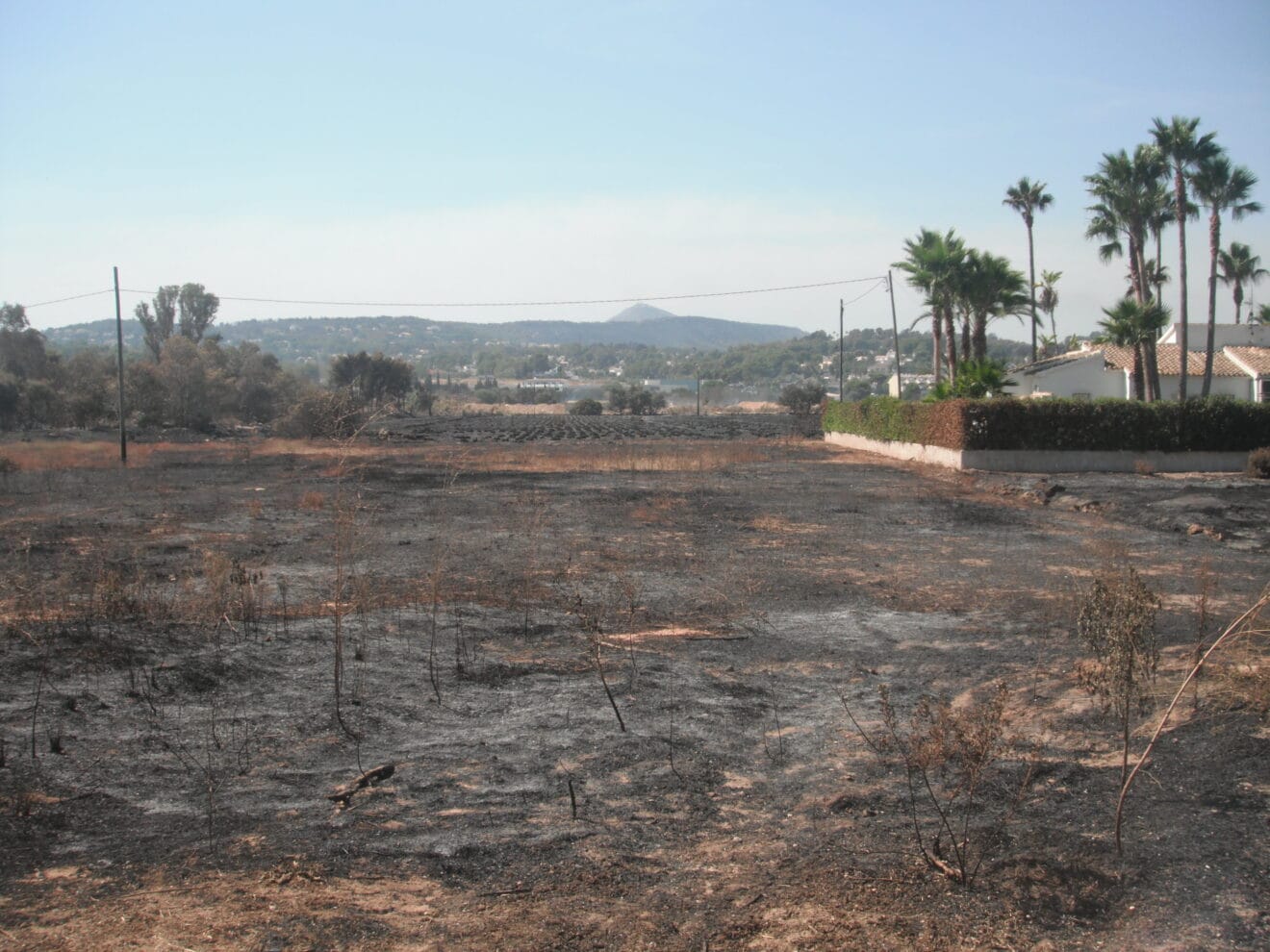 Incendio Granadella