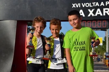Marco García junto a Iván Gómez y Lucas Ribes