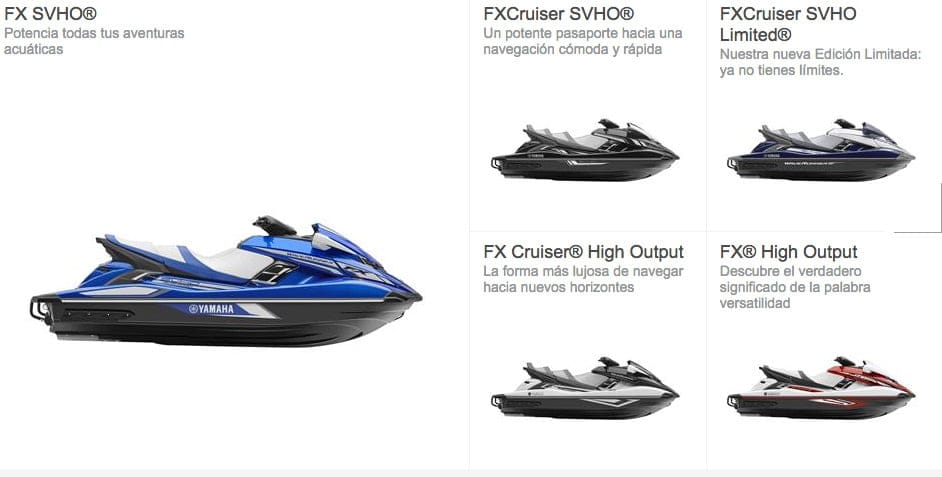 Nuevas motos 2017 Yamaha Altas prestaciones