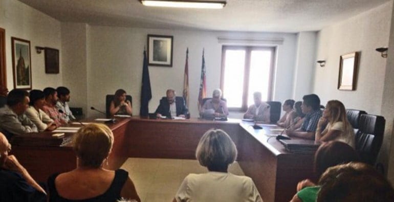 Pleno de Benitatxell