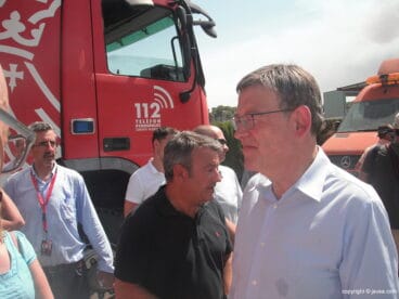 Ximo Puig y José Chulvi
