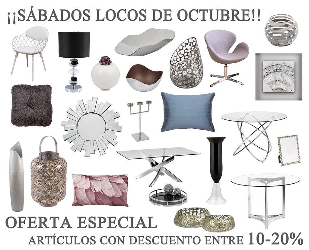 Sábados locos de octubre en Estudio Decor