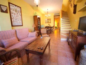 Sala de estar del apartamento duplex Atina Inmobiliaria