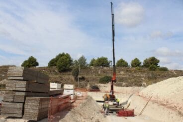 Obras de mejora y ampliación de la depuradora