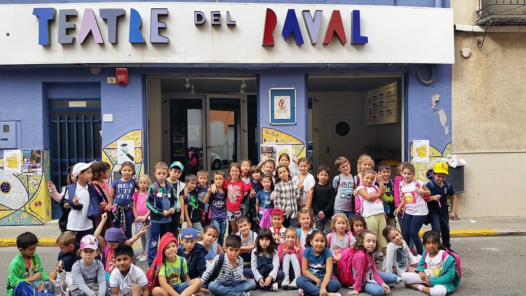 Alumnos del CEIP Port de Xàbia
