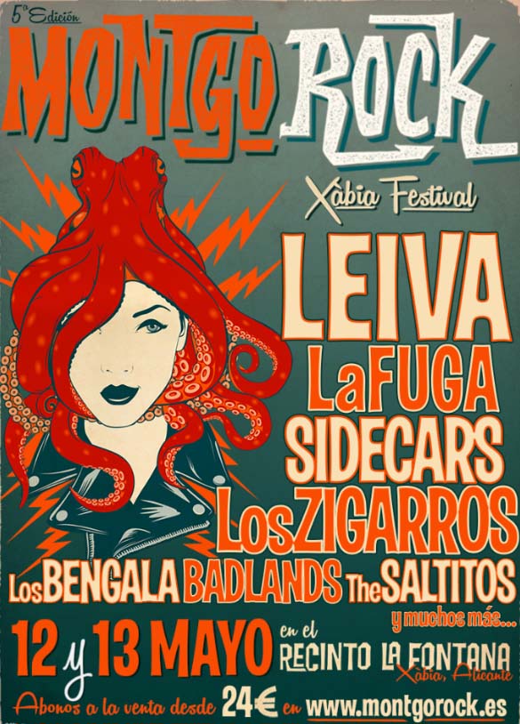 Cartel Montgó Rock Festival