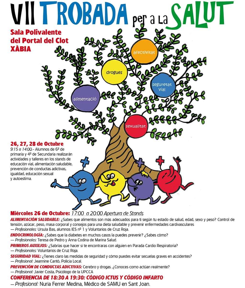 Cartel Séptima trobada salut VII