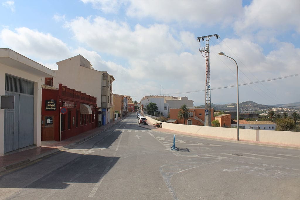 Entrada a Benitatxell