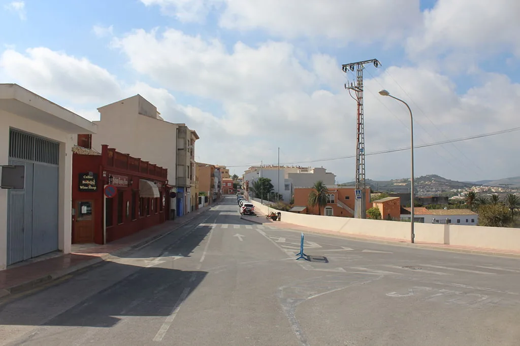 Entrada a Benitatxell