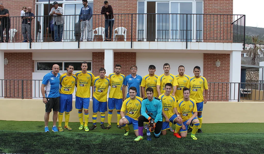 Equipo del CF Benitachell