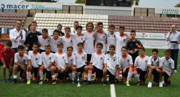 Equipo infantil del Valencia B