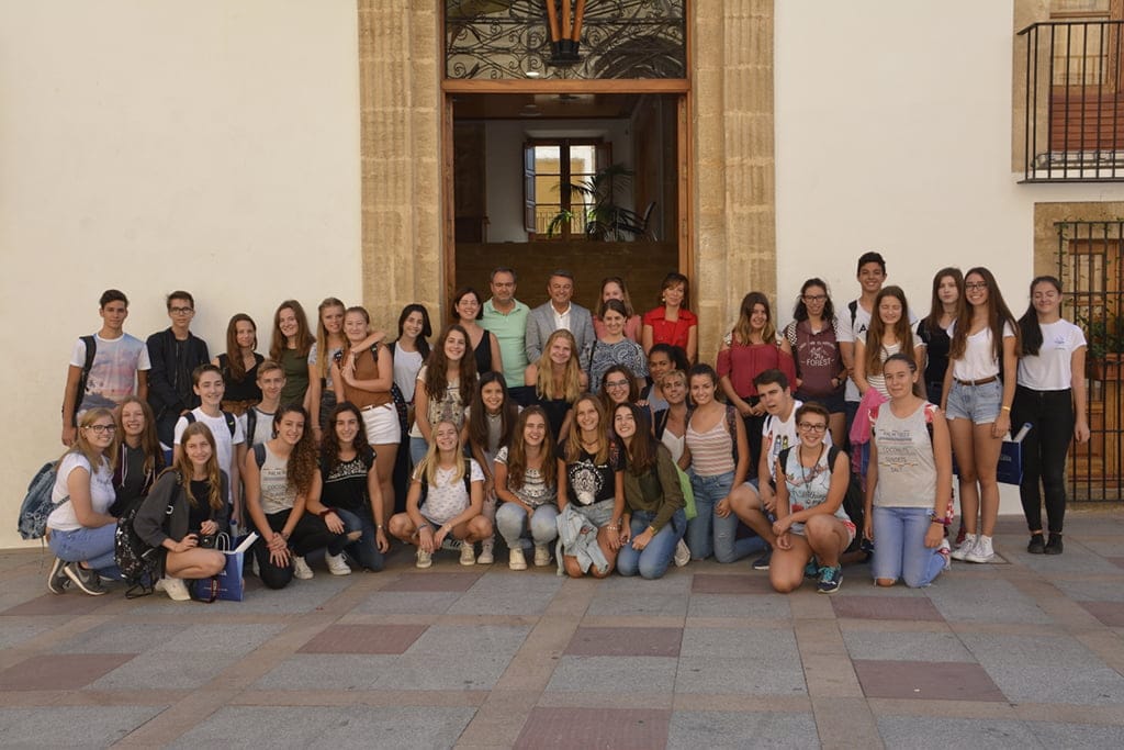 Estudiantes alemanes visitan Xàbia