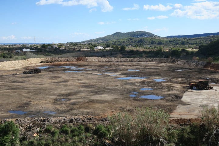 Ramblars, planta de residuos verdes