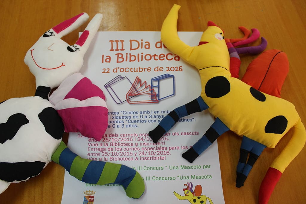 Las mascotas de años anteriores