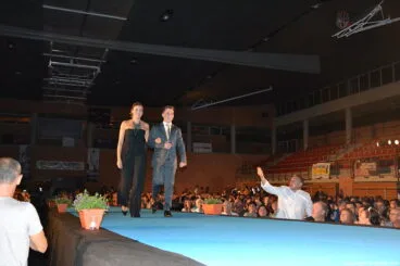 Los presentadores de la gala