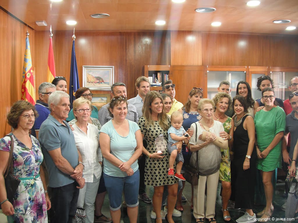 Recepción de  Maribel Sivera