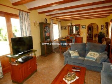 Salón comedor de la casa Belen Quiroga