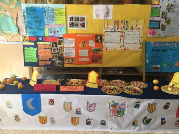 Celebración 9 octubre en los colegios de Xàbia