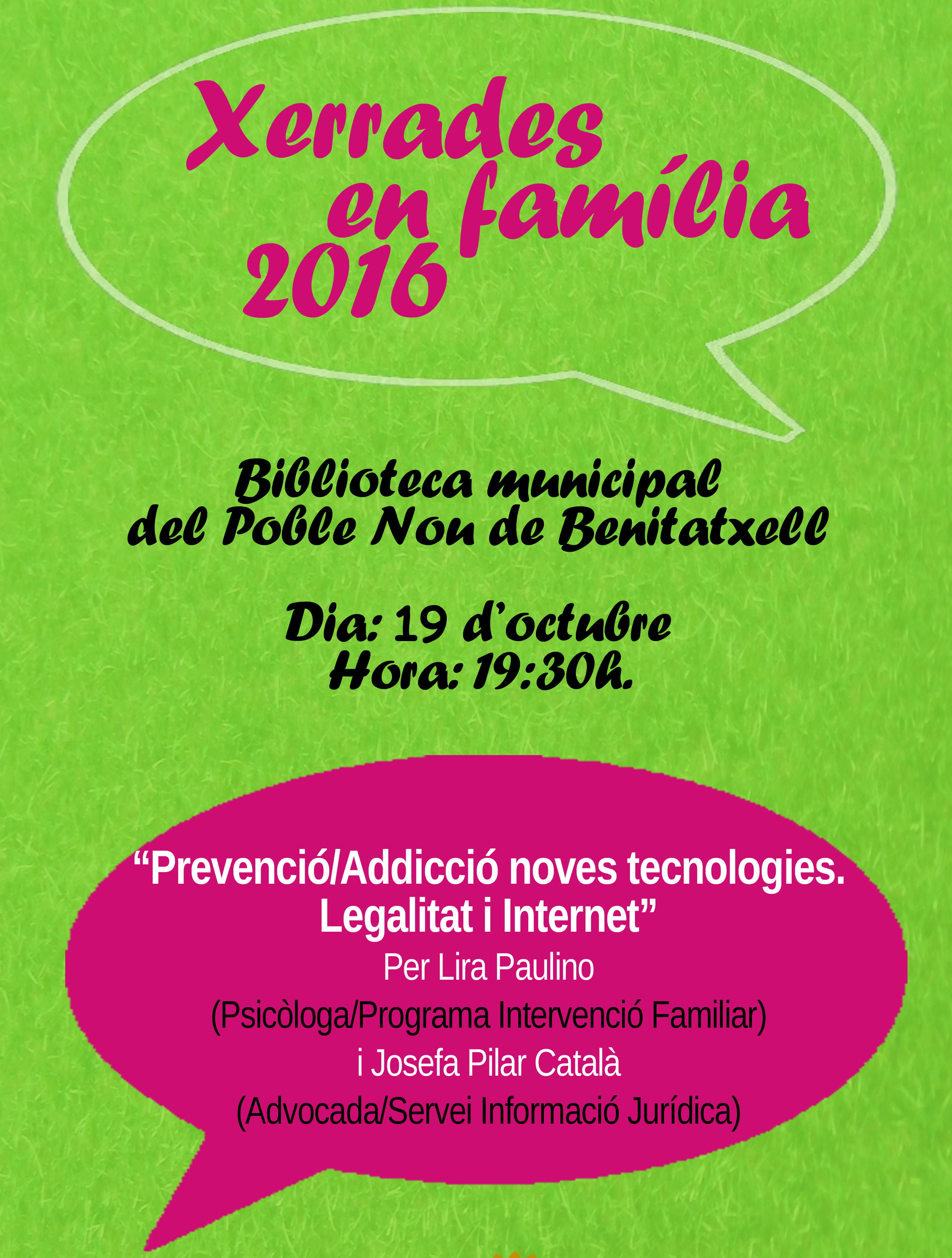 Xarrades en familia