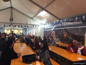 Ambiente en la Oktoberfest