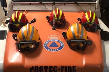 Cascos de Protección Civil
