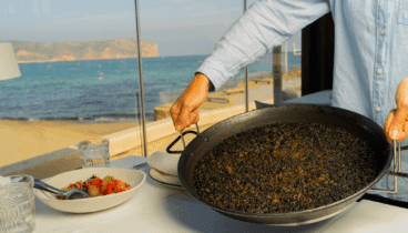 Comida frente al mar La Perla de Jávea