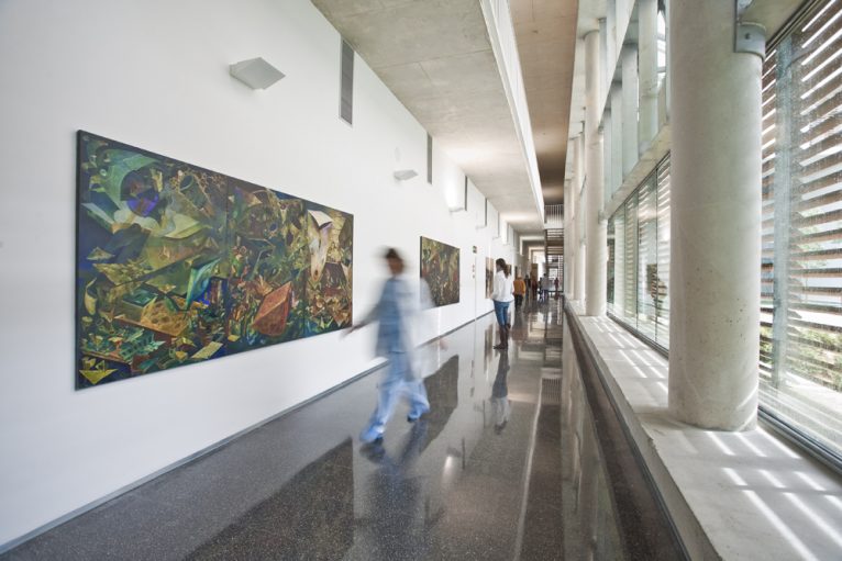 Espacio de arte en el Hospital Marina Salud