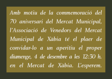 Invitación Mercat