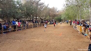 Iván Delgado llegando a meta