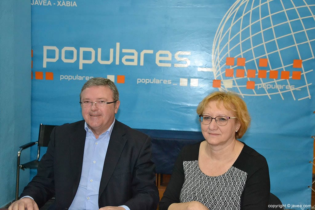 Jaime Lloret y Tere Ern