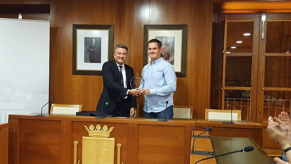 Rafael Andarias ha ricevuto il calore dei suoi concittadini presso la ...