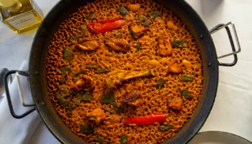 Paella en La Perla de Jávea