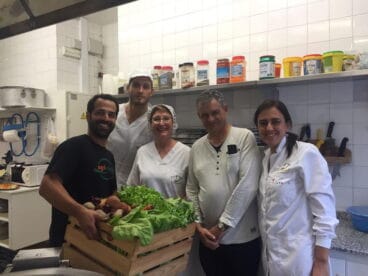 Productos frescos en los comedores escolares