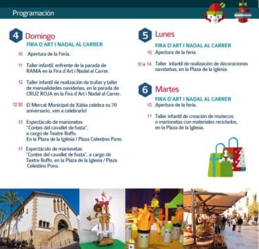 Programación de actividades